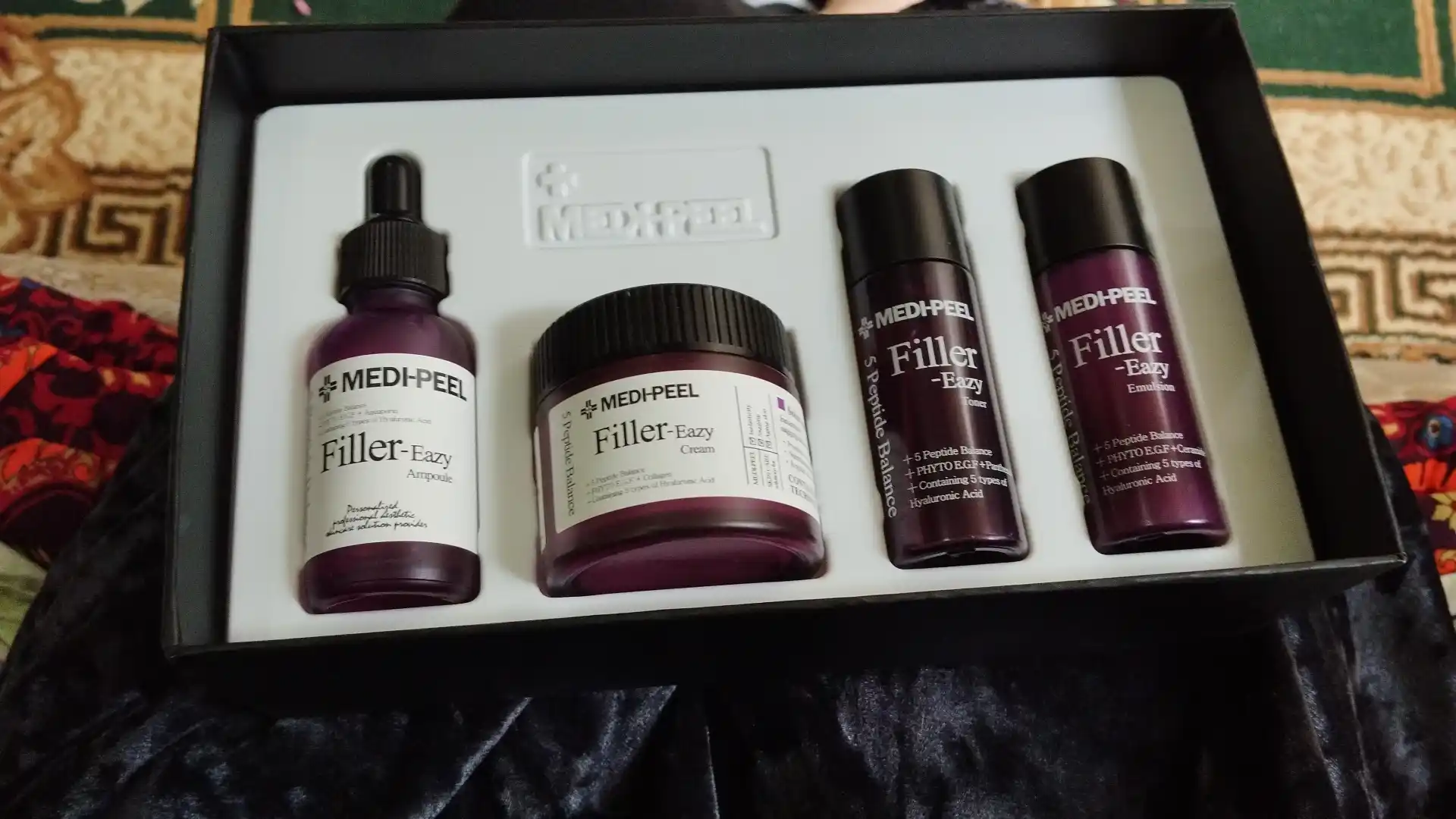 Набор для ухода за лицом, MEDIPEEL+, Glutathione 600, Peptide bor-tox, Glutathione hyal aqua, Algo-tox, Filler-eazy