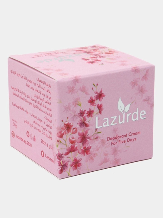 Lazurde antiperspirant dezodorant kremi, ter hidi uchun, 50 g