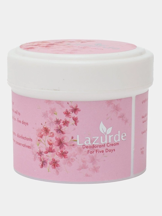 Lazurde antiperspirant dezodorant kremi, ter hidi uchun, 50 g