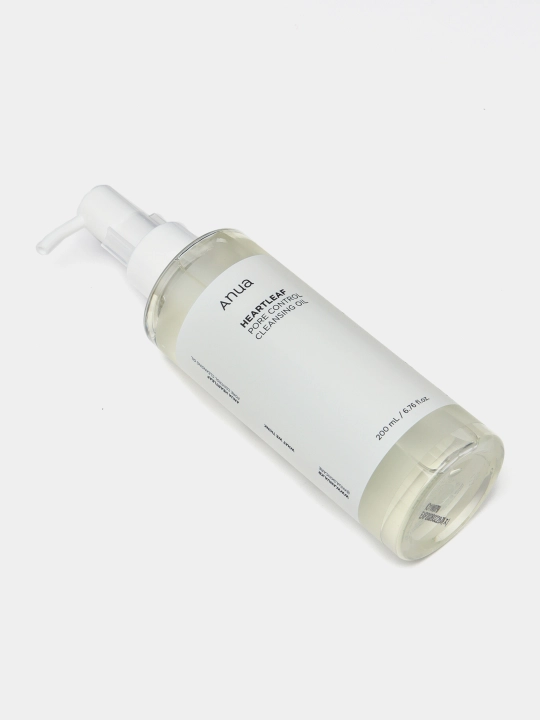 Chuqur poralarni tozalash uchun gidrofilli moy Anua heartleaf Cleansing Oil, 200 ml
