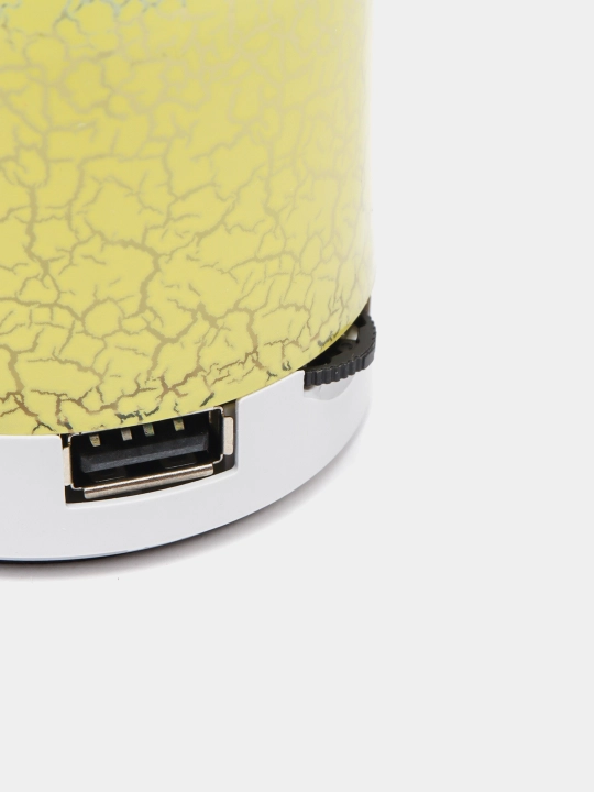Mini-dinamik, "Bluetooth LED podsvetka" portativ, simsiz kolonkala