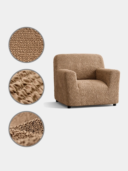 Чехол на кресло Microfibra Cappuccino
