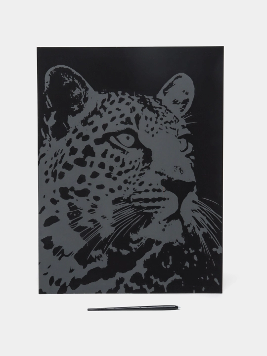 Skratching 30х40 sm tirnalgan hayvonlar-leopard Гр-760 q0000039032