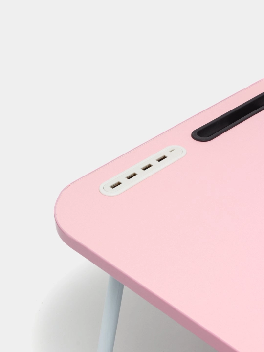 Подставки для ноутбуков + USB, вентилятор и фонарик, парта для учебы, складной столик