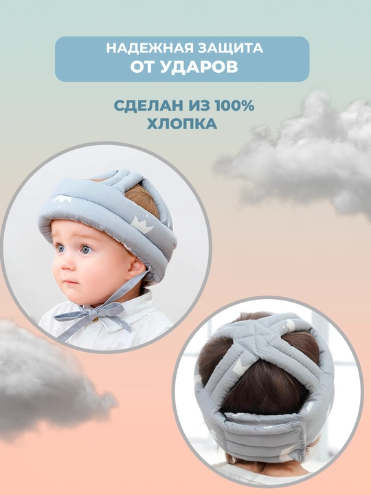 Защитный противоударный шлем для ребёнка