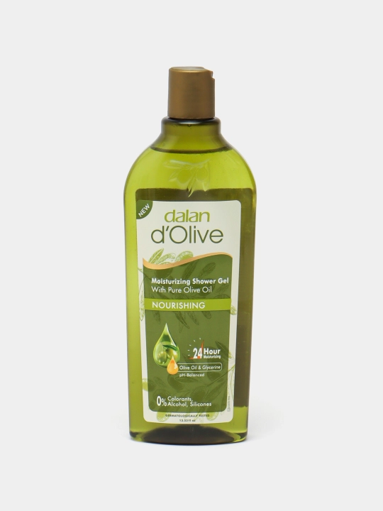 Гель для душа с оливковым маслом Dalan d'Olive, 400 мл, Питательный - 