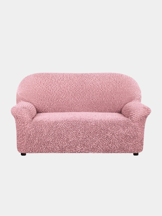 Ikki o'rinli divan uchun qo'plama Microfibra Old Pink - 