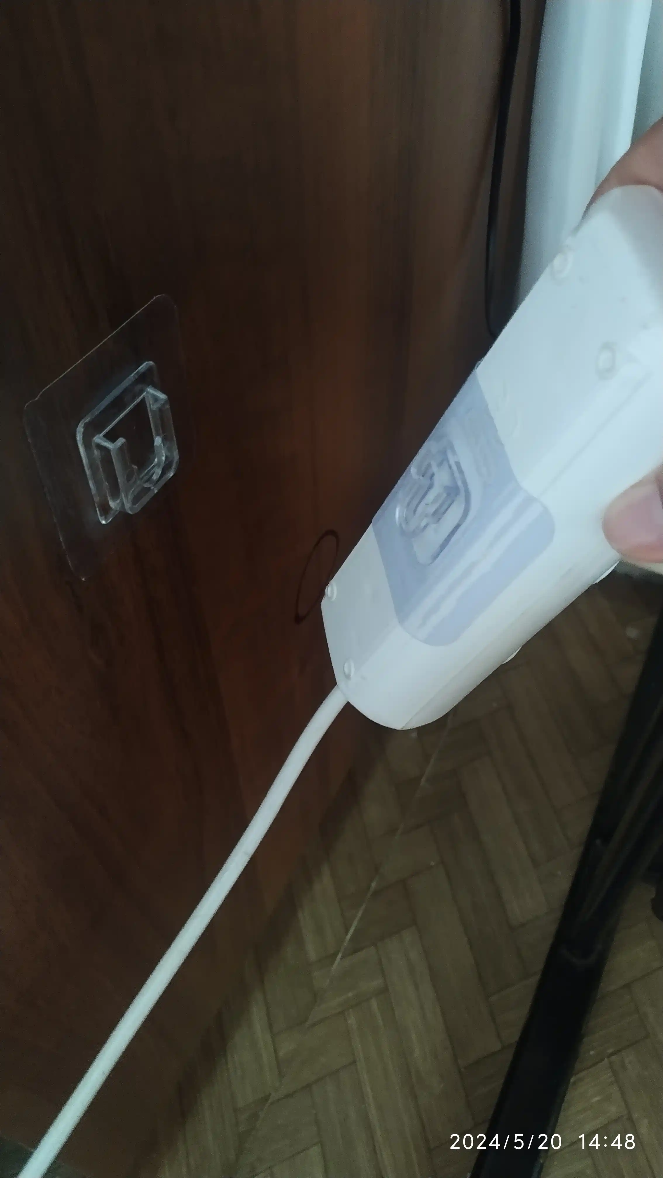 Крючки самоклеящиеся, двусторонние, настенные, прозрачные, 6 см