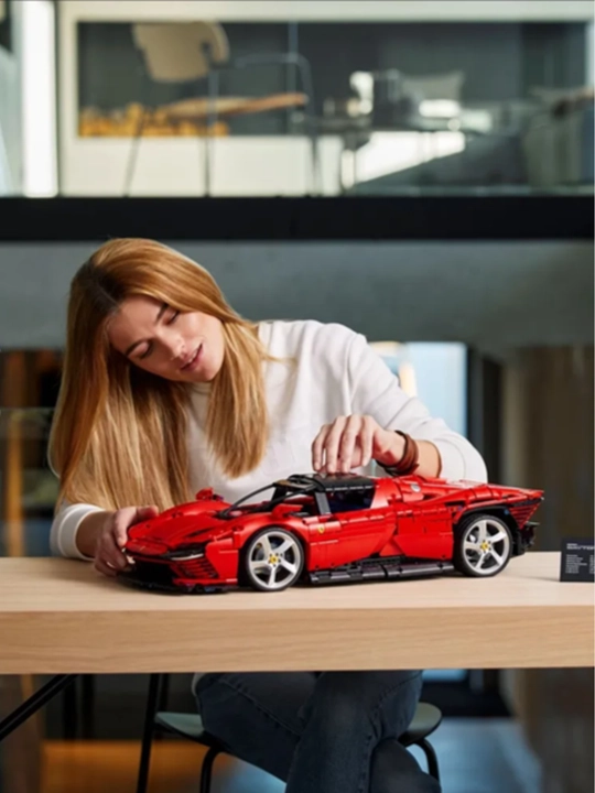 Конструктор Technic Ferrari, Bugatti, Porsche, BMW, спортивная машина, спорткар, мотоцикл