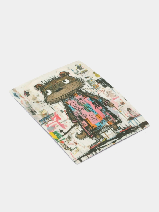 Наклейки, стикеры "Кот, верблюд, аист, тигр, белка, капибара, енот" для ноутбука