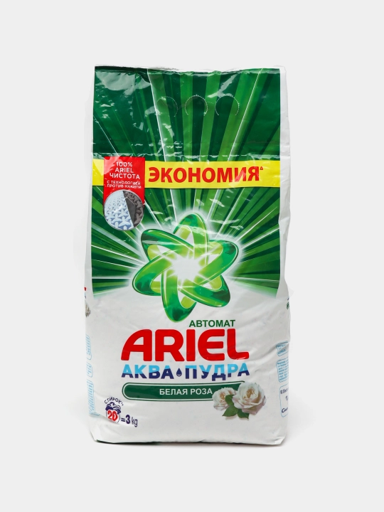 Ariel Oq atirgul kir yuvish kukuni, avtomat, 3 kg