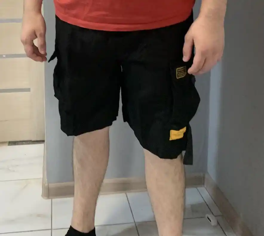Kargo erkaklar sport shortigi