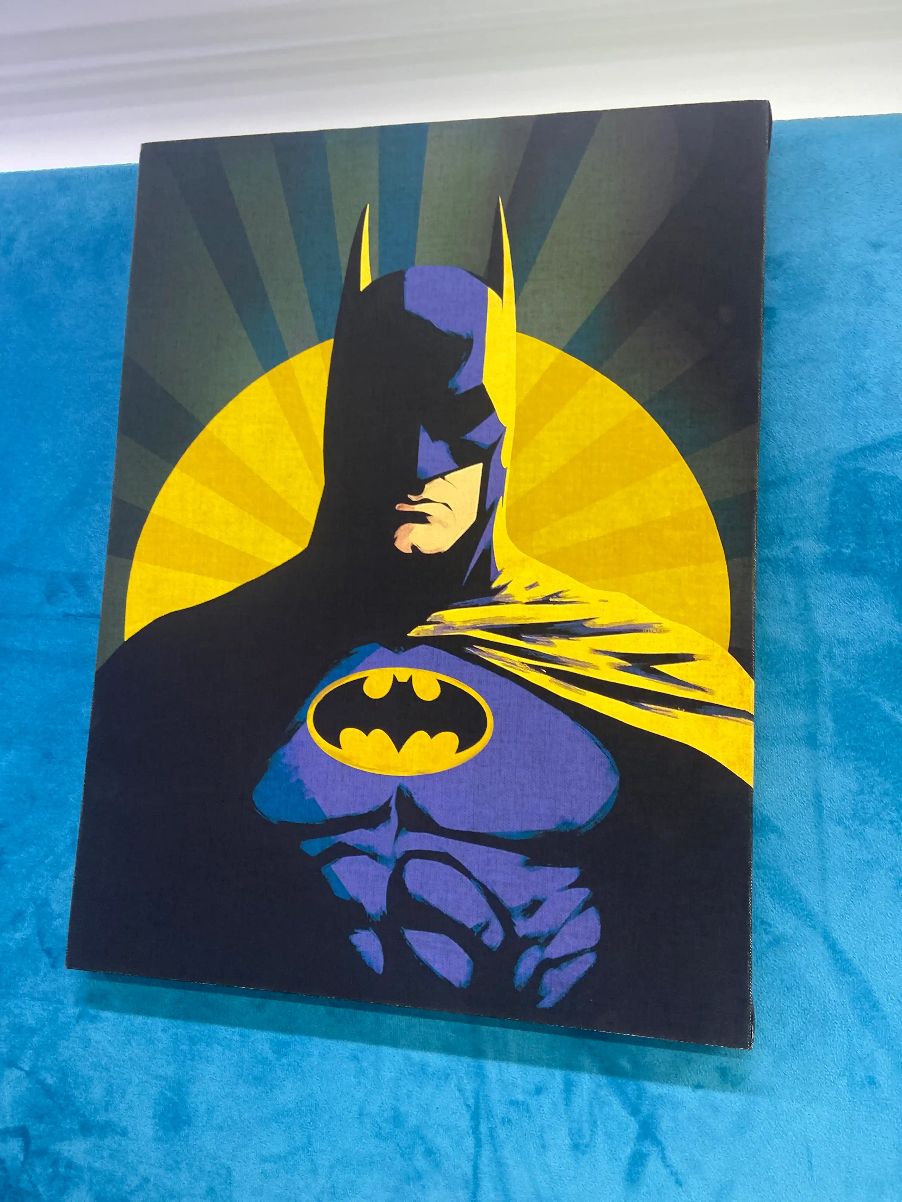 Rasm-poster Batman, Temir odam, Xalk, O'rgimchak odam, Supermen, Kapitan Amerika, Flesh