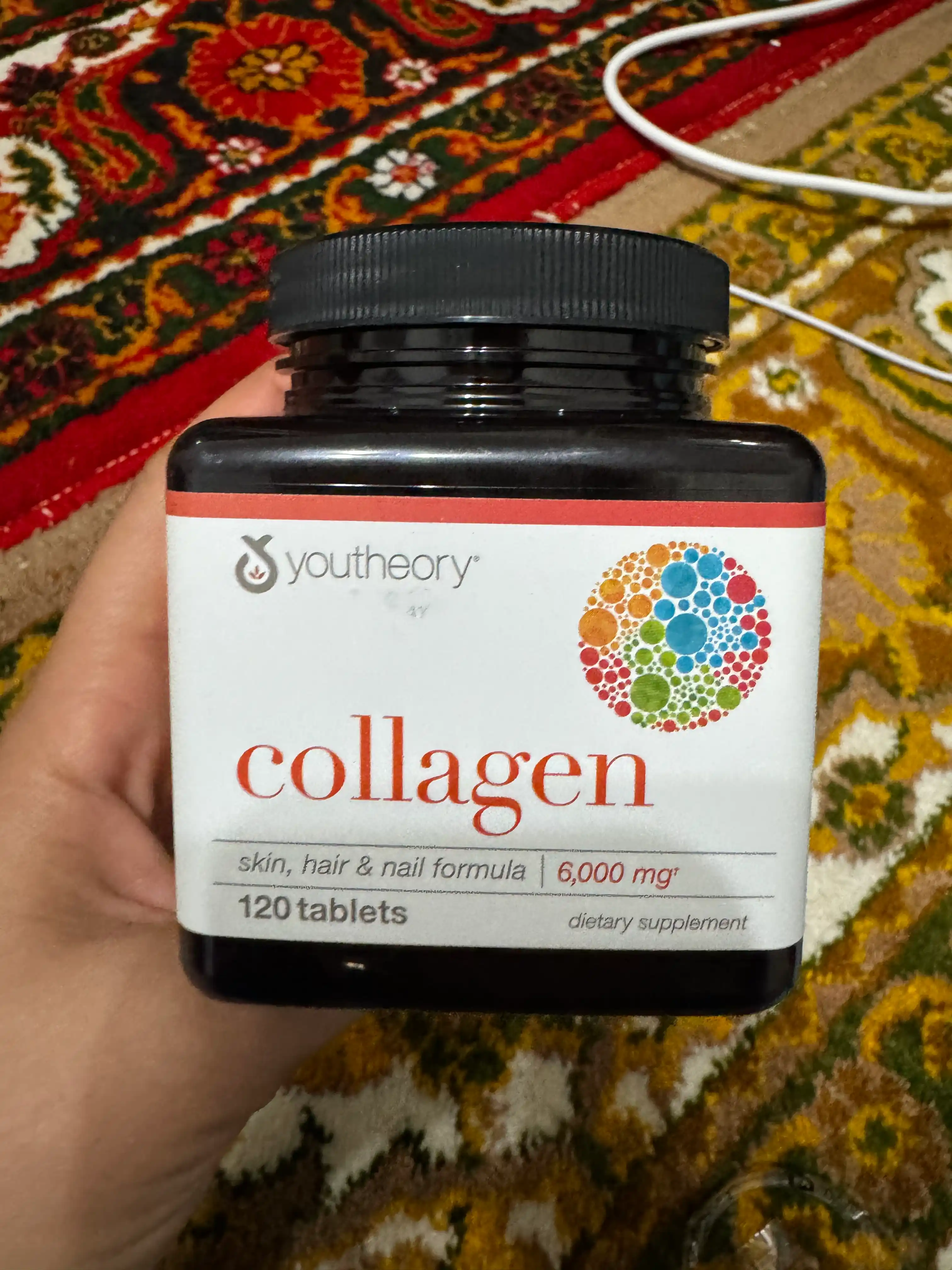 Коллаген Youtheory США таблетки с витамином C, Collagen, 1000 мг