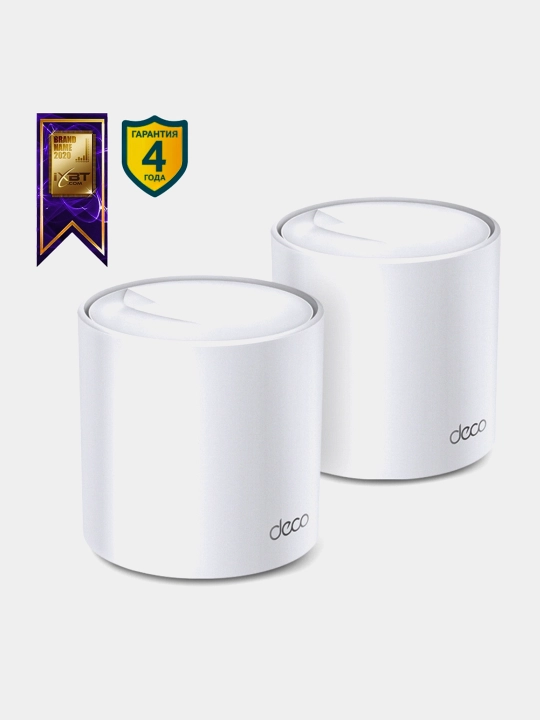 Гигабитная Mesh-система Wi-Fi 6 ax1800 Deco X20, беспроводной роутер точка маршрутизатор - 
