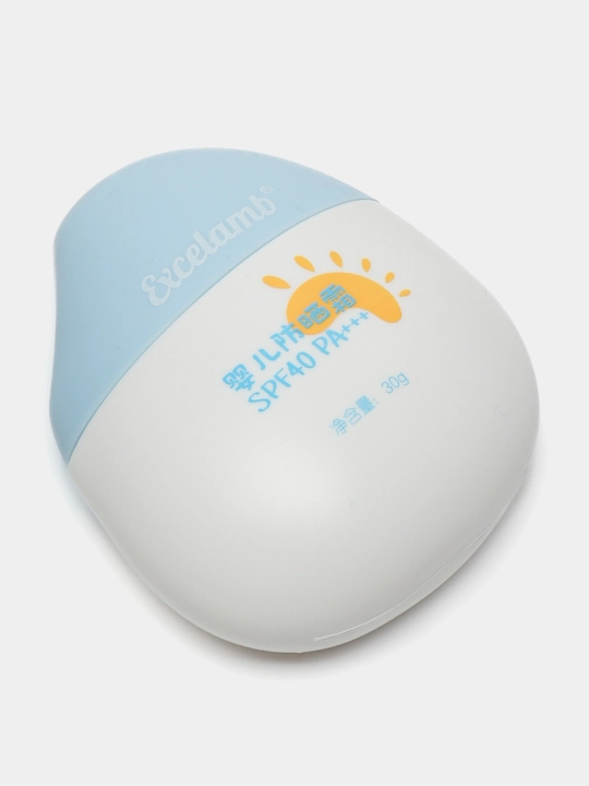 Детский солнцезащитный крем Excelamb натуральный, увлажняющий SPF 40+