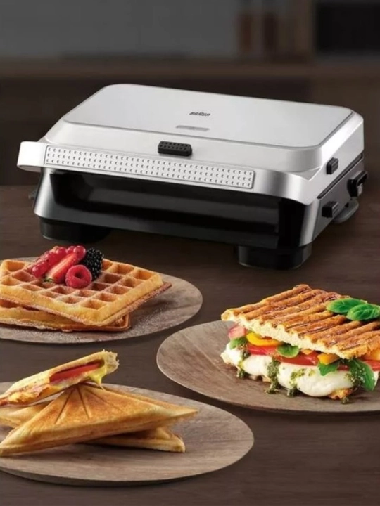 Braun SnackMaker 5 SM5038 mini panjara 3 tasi 1 da gacha toster