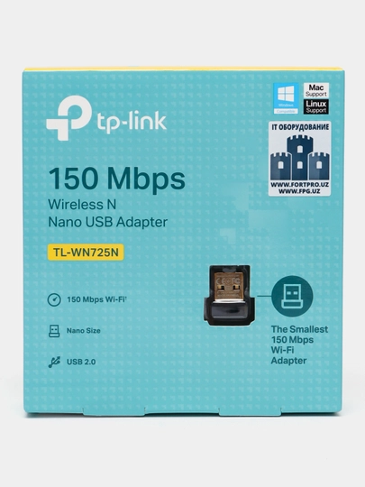 Adapter Wi-Fi qabul qiluvchi TP-Link TL-WN725N - 