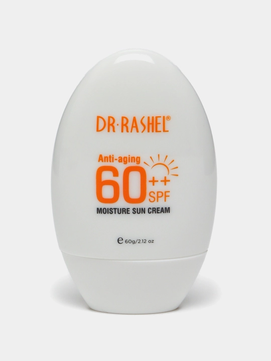 Namlantiruvchi, oqartiruvchi, qarilikga qarshi va aloe quyosh krem Dr.Rashel, SPF