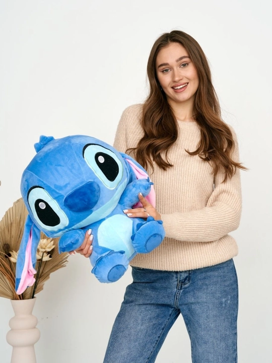 Yumshoq bolalar o‘yinchog‘i, Lilo va Stich, sovg‘a uchun, ko‘k va pushti