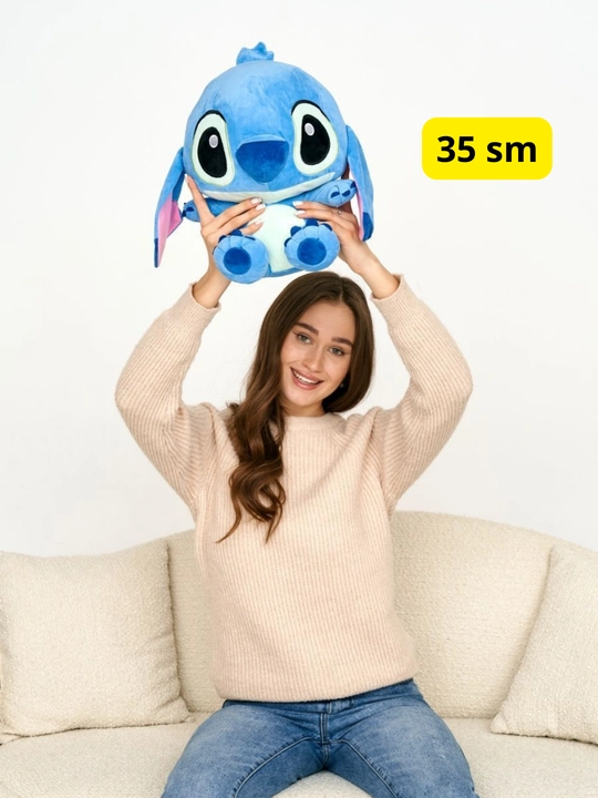 Yumshoq bolalar o‘yinchog‘i, Lilo va Stich, sovg‘a uchun, ko‘k va pushti