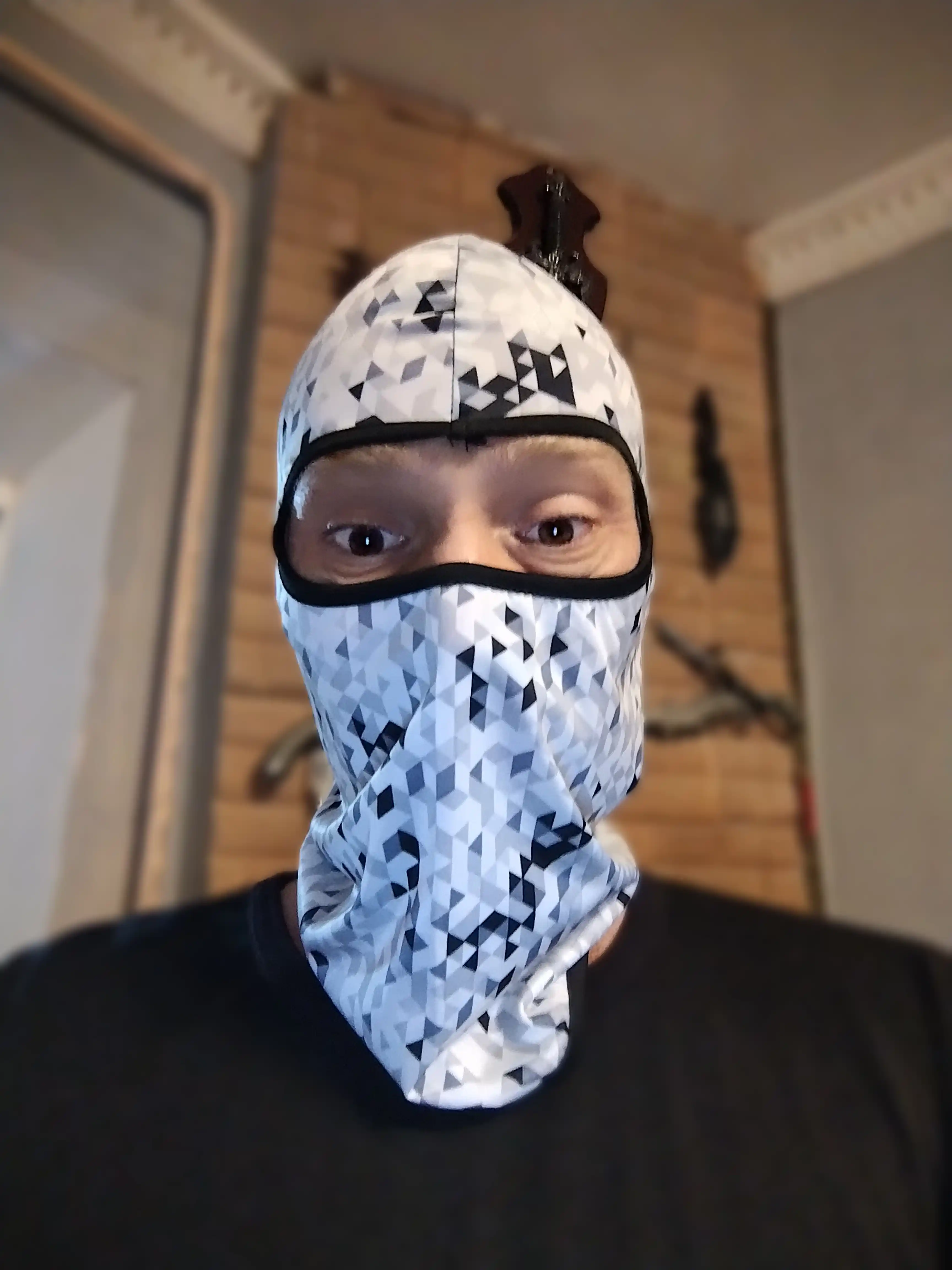 Balaklava shlem osti, universal, niqob