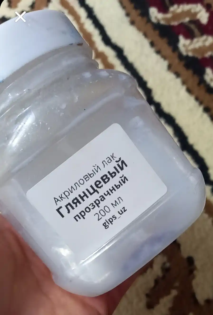 Акриловый лак глянцевый для творчества, 200 мл