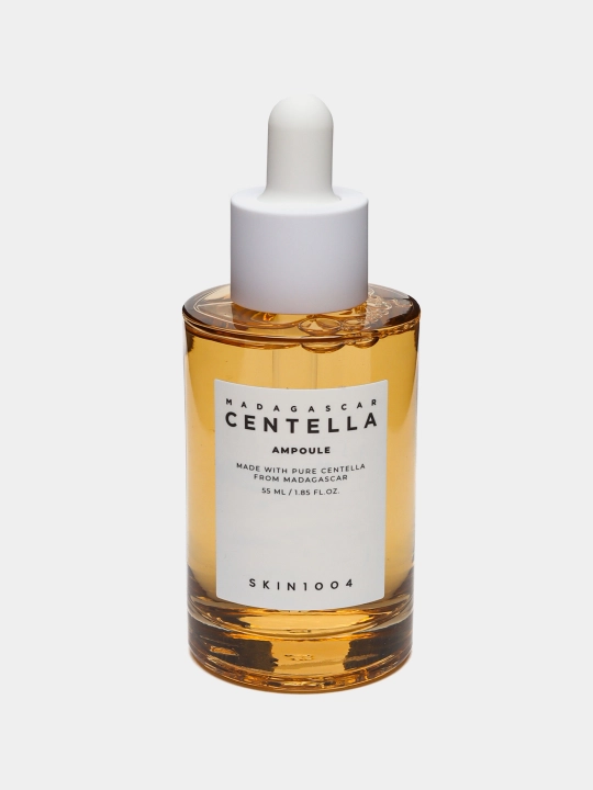 Tinchlantiruvchi ampulali zardob Madagascar Centella Ampoule Skin1004, sentella bilan, 55 ml