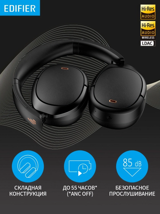 Беспроводные наушники Edifier WH950NB