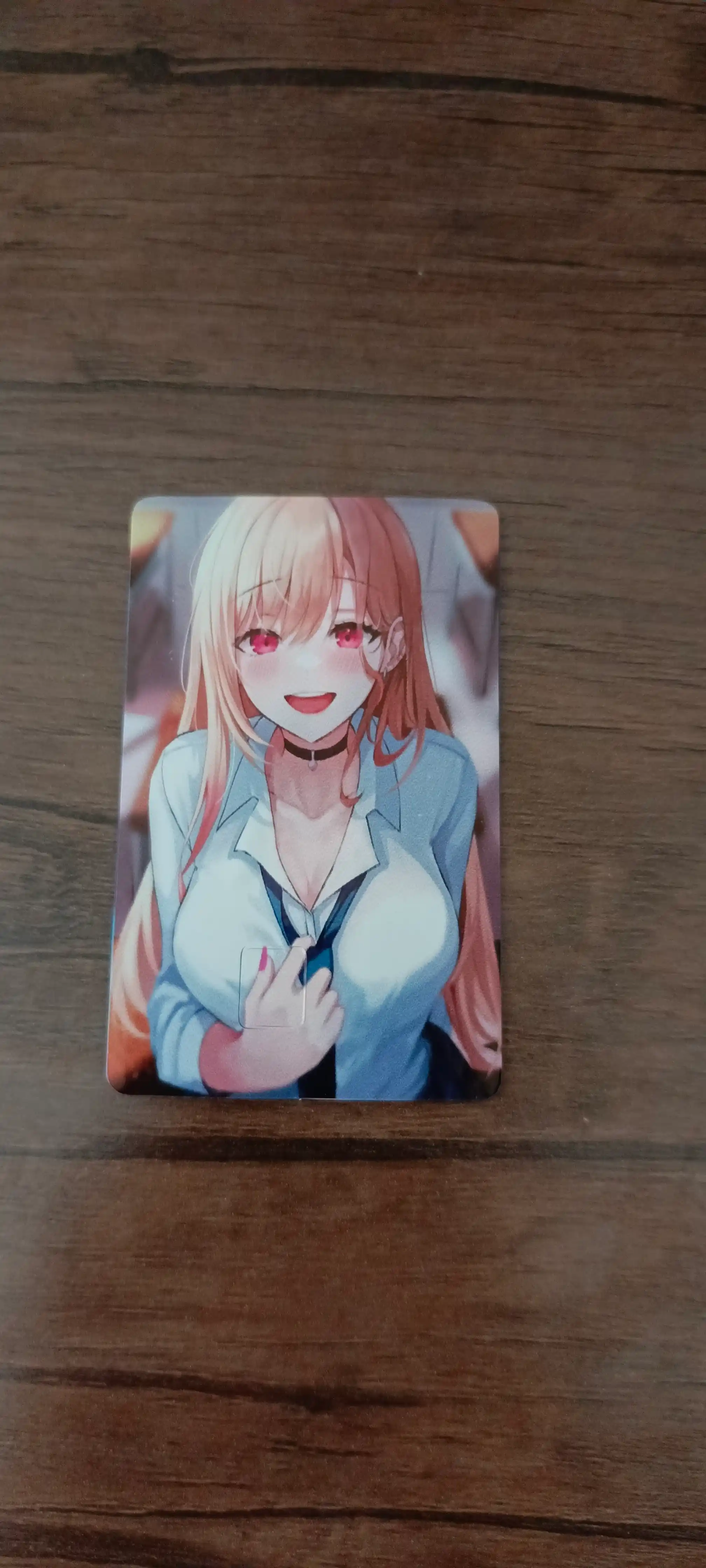 Bank kartalari uchun stikerlar anime uslubida, suvga chidamli