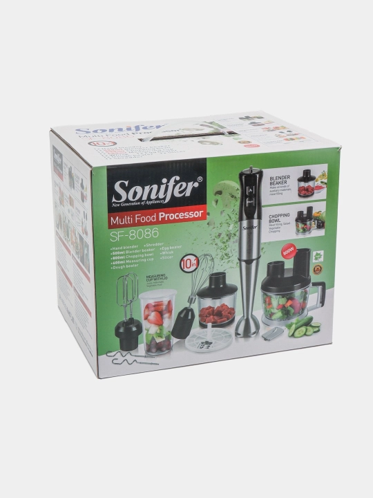 Блендер, 10 в 1, многофункциональный блендер, Sonifer SF-8086, измельчитель