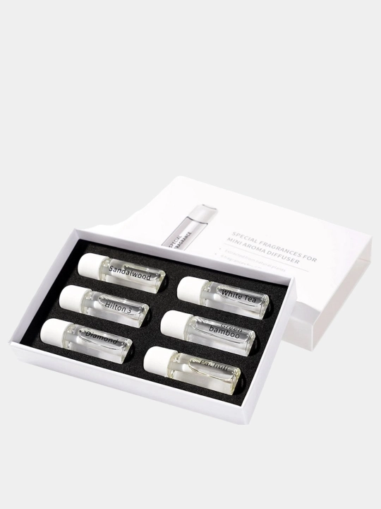Avtomobil havo spreyi, elektr aromali diffuzer, simsiz 6 ta hidli, Ultrasonic