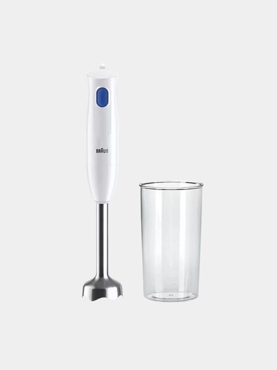 Qoʻl blenderi Braun MQ10.001MWH MultiQuick 1, 450 Vt, oʻlchov stakani bilan