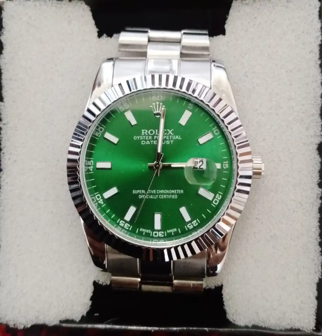 Erkaklar qo'l soati Datejust, kvarts mexanizmli, sovg'a qutisida