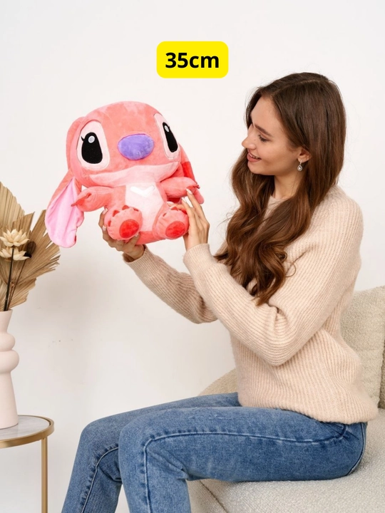 Yumshoq bolalar o‘yinchog‘i, Lilo va Stich, sovg‘a uchun, ko‘k va pushti