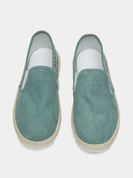Espadrili, erkaklar uchun sliponlar, yozgi oyoq kiym yengil 5 xil rangda