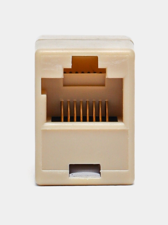 Адаптер для подключения сетевого кабеля Ethernet LAN RJ45/RJ11, для подключения кабеля UTP