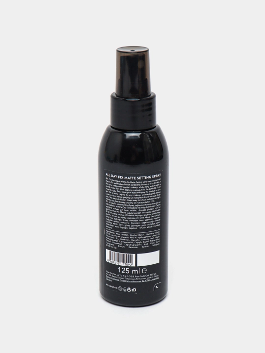 Фиксатор макияжа Flormar all day fix спрей для лица, 125 мл