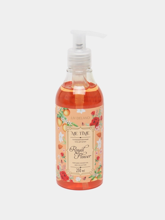 Гель для душа, парфюмированный, Royal Flower, 250 мл, уход