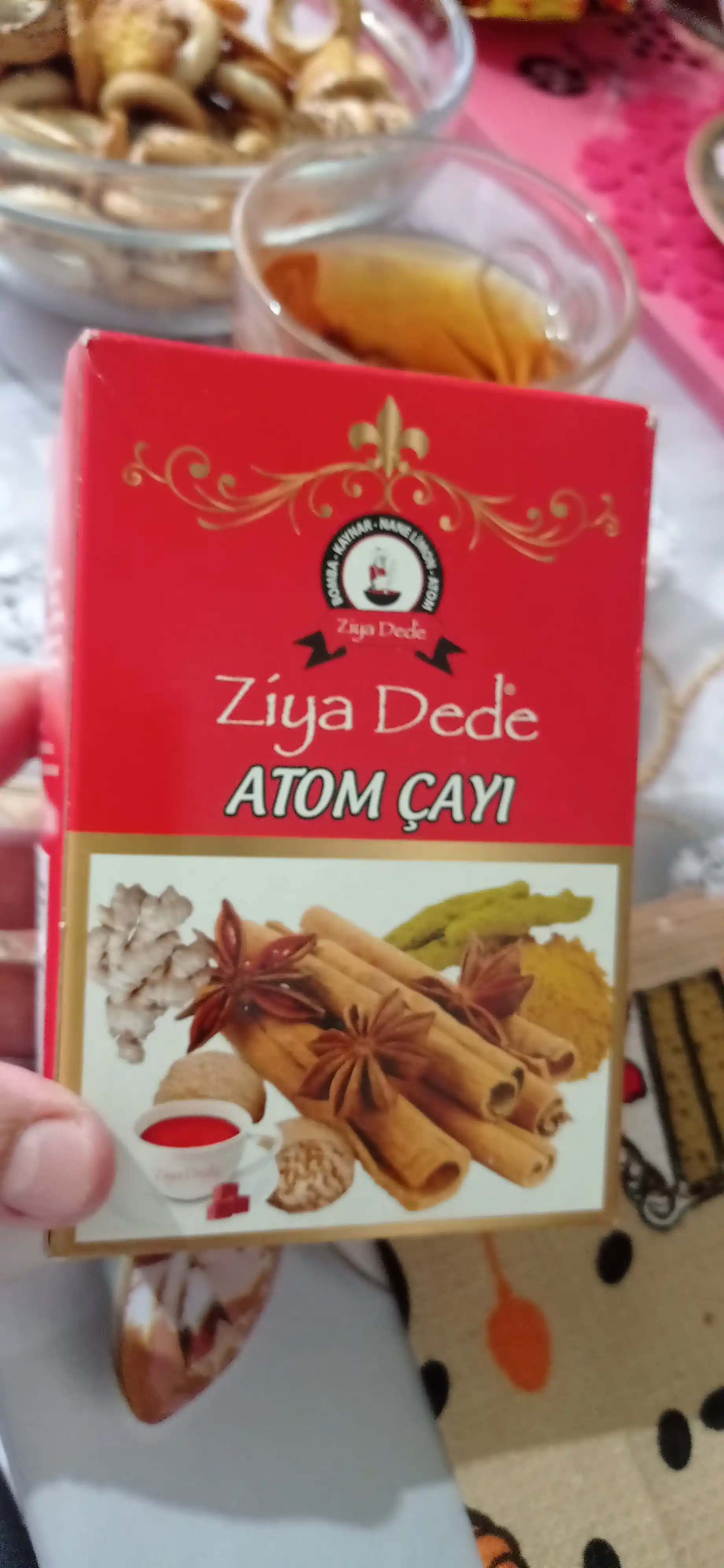 Tabiiy turk choyi Ziya Dede, immunitetni oshiradi, vitaminlar va zanjabilga boy