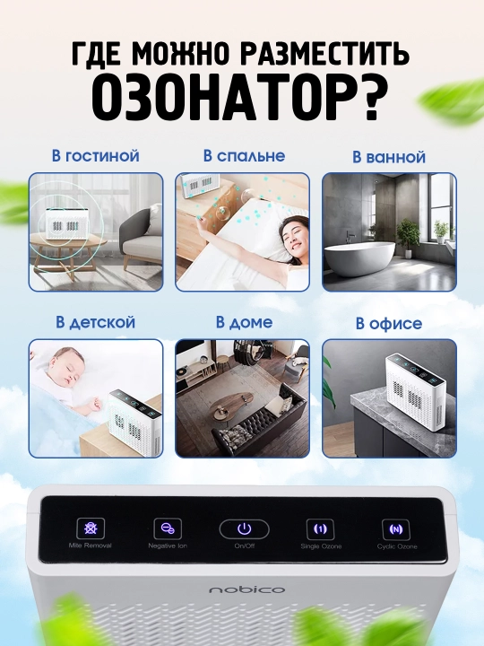 Озонатор ионизатор очиститель воздуха