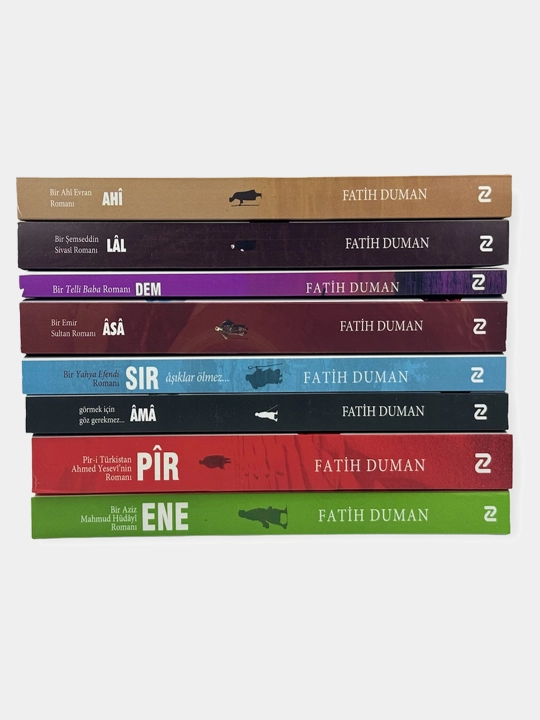 Набор из 8 книг Фатиха Думана, Dem&Ene&Pir&Sr&Ama&Lal&Ahi&Asa