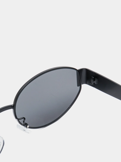 Солнцезащитные очки, в винтажном стиле, с УФ-защитой, унисекс — KOZ-S2370-ЧЕРН