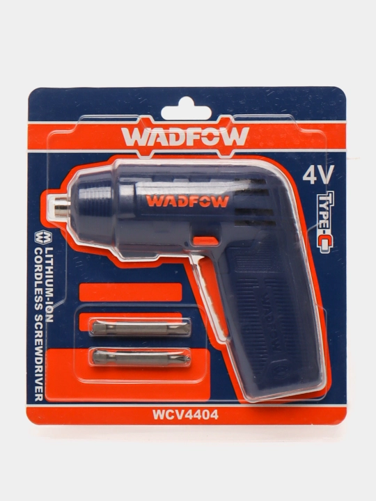 Аккумуляторная отвертка литий-ионная Wadfow WCV4404 - 
