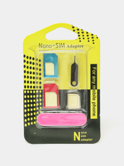 Адаптер Nano-Sim, переходник для сим-карты купить по низким ценам в ...