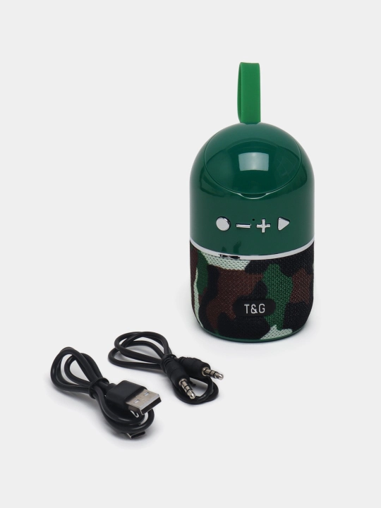 Simsiz quloqchinlar T&G TG805, Bluetooth mini kolonka, TWS, 2 tasi 1 da - 