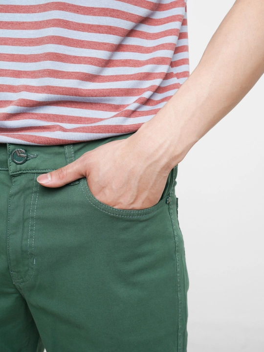 Erkaklar chino poluklassik shimi, kuz-bahor va iliq qish uchun elastanli twill shim