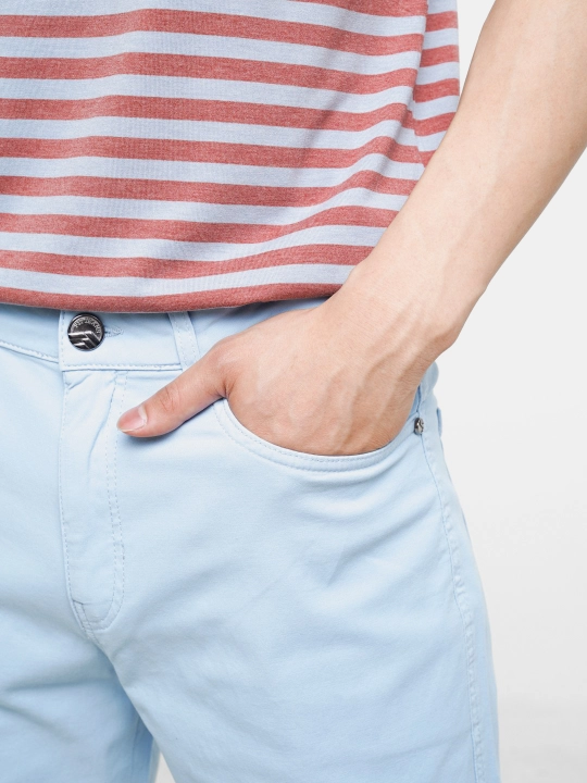 Erkaklar chino poluklassik shimi, kuz-bahor va iliq qish uchun elastanli twill shim