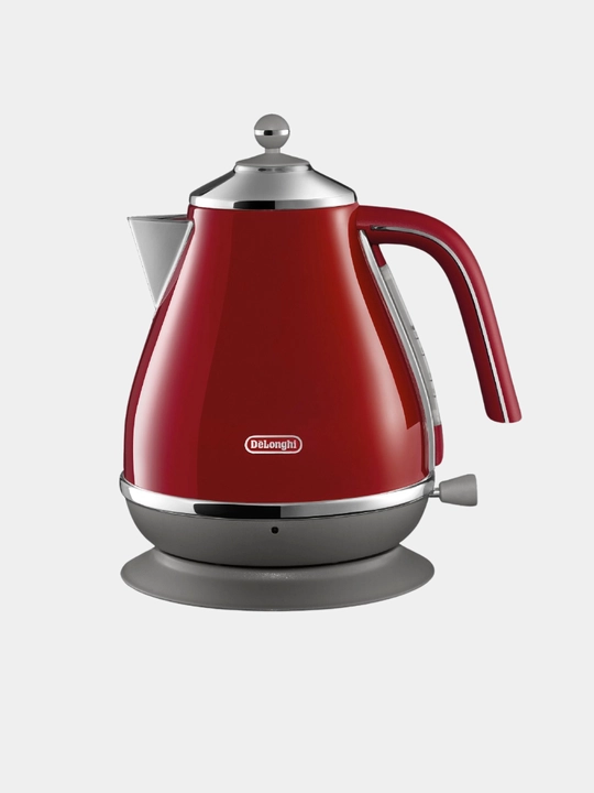 Elektr choynak De'Longhi KBOC2001.R Icona Capitals, 1.7 l, 2000 Vt, qizil