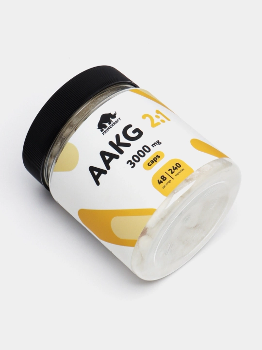 Аргинин аминокислот Primekraft AAKG 2:1, 240 капсул